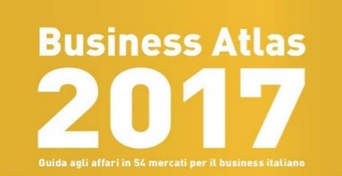 Internazionalizzazione e investimenti nei mercati esteri: il Business Atlas 2017 è scaricabile dal sito di Assocamerestero